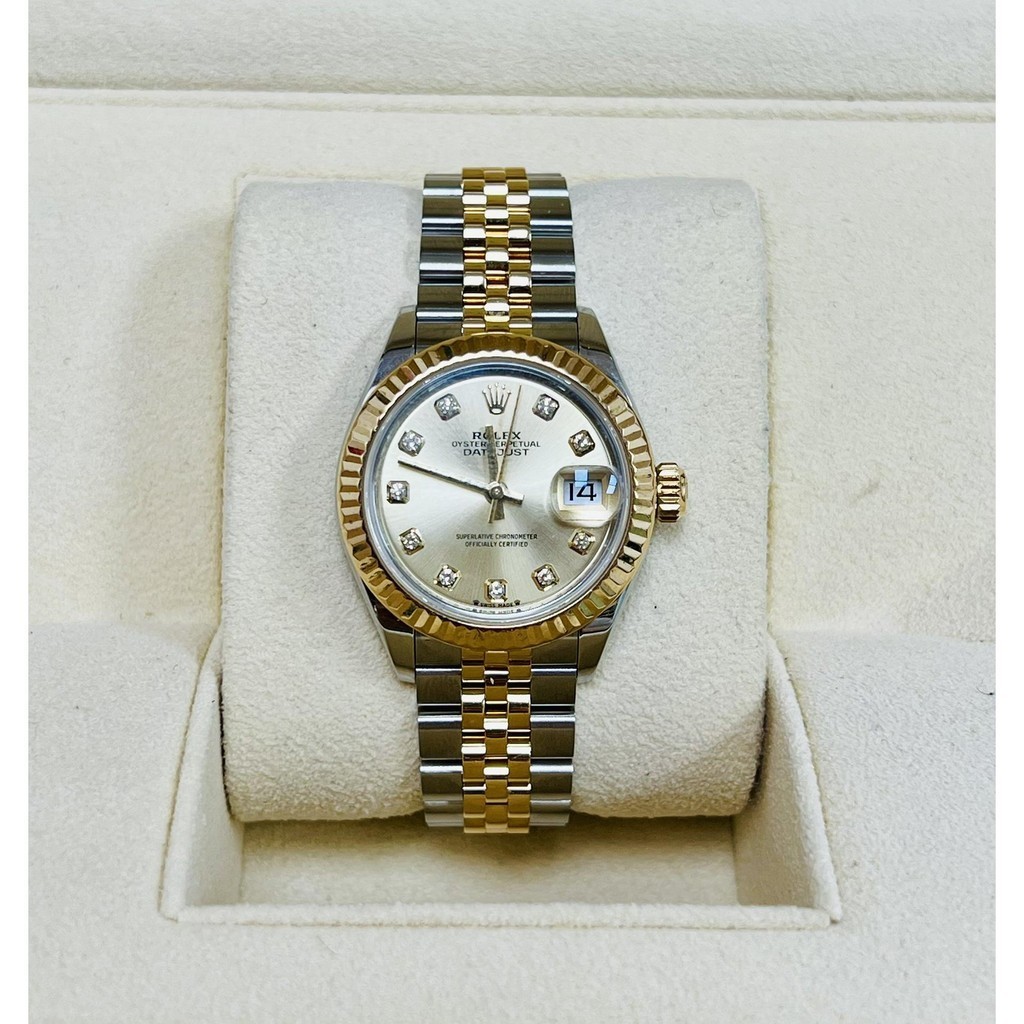 Rolex Rolex Ladies Watch 28MM Diary Type Gold Automatic Mechanical Watch m279173