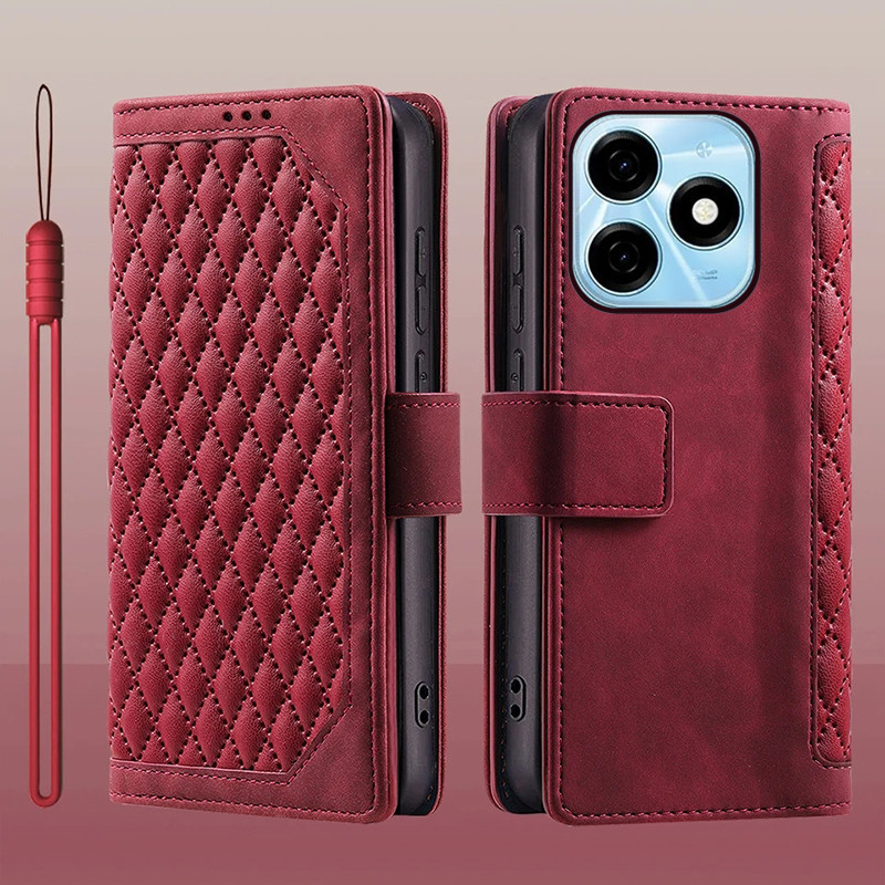 เคสโทรศัพท์มือถือหนัง ฝาพับ พร้อมช่องใส่บัตร สําหรับ Tecno Spark 20 Pro KJ6 Tecno Spark20 Pro KJ6