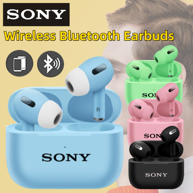 (24SHIP/COD) Sony ชุดหูฟังบลูทูธไร้สาย สเตอริโอ HIFI กันน้ํา พร้อมไมโครโฟน