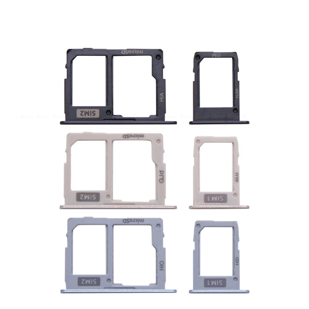Sim SD Card Socket Holder Slot ถาด Reader สําหรับ Samsung Galaxy J8 J6 J7 J5 2018 J810 J600 J730 J53