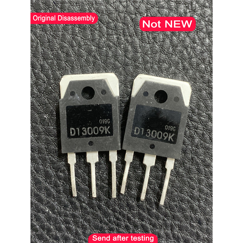 ใช้ 1PCS E13009L E13009 J13009 D13009K SBW13009-S 13009 TO-3P ในสต็อกเดิมถอดชิ้นส่วน