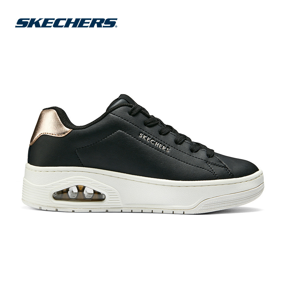 Skechers สเก็ตเชอร์ส รองเท้า ผู้หญิง Street Uno Court Shoes - 177700-BLK