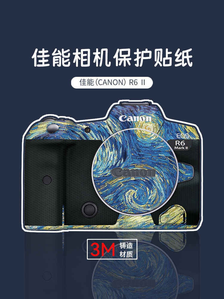 สติกเกอร์ฟิล์มกันรอยกล้อง 3M สําหรับ Canon R6 Second Generation EOS R62