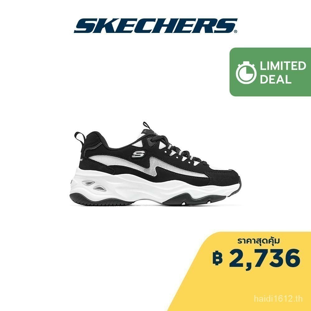 Skechers รองเท้ากีฬา รองเท้าสเก็ต สําหรับผู้หญิง D'Lites 4.0896114-bkw Ktei