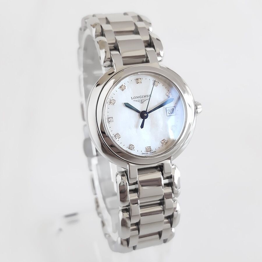 Original Diamond Longiness Heart Movement Longiness Series Quartz Movement 26.5 มม.นาฬิกาสุภาพสตรีL