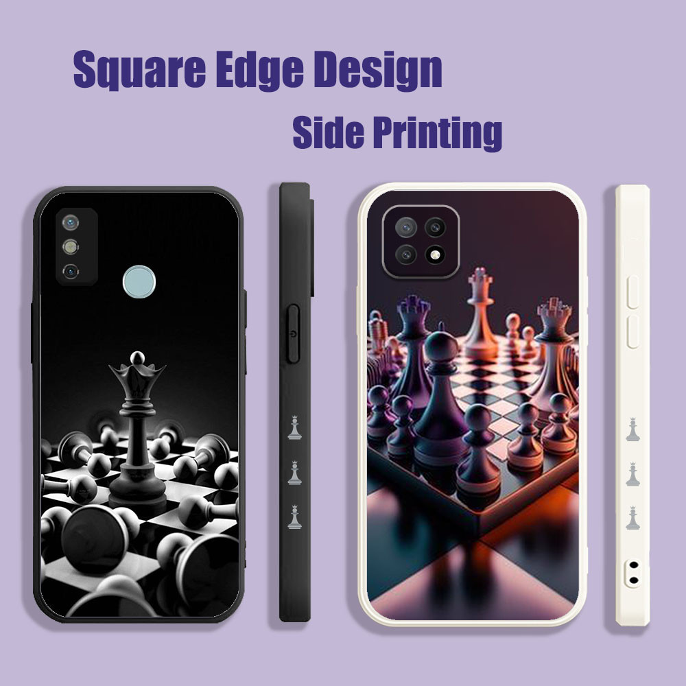 ปลอกสําหรับ iPhone 11 Pro Max 12 6 6s Plus SE King International Chess Art Design Aesthetic IAW11 เค