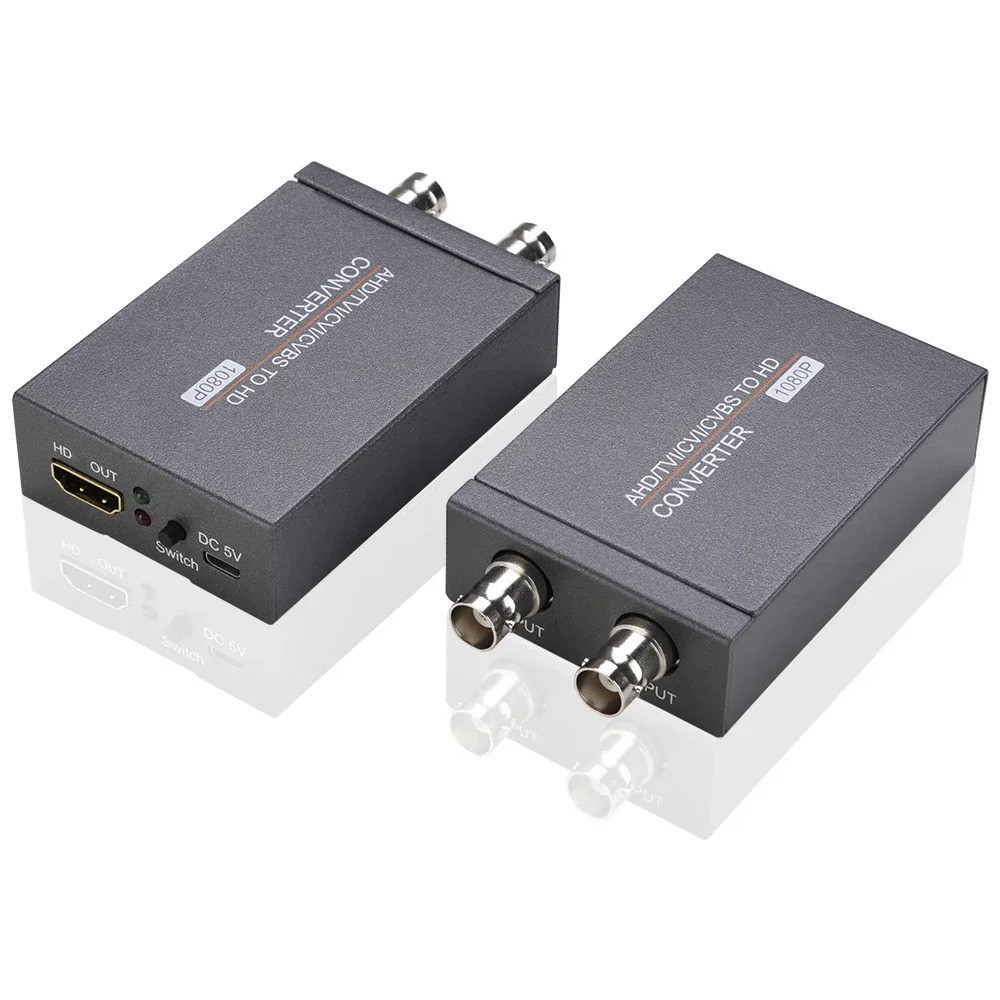 สําหรับ AHD TVI CVI CVBS BNC Security กล้อง HDMI TV Monitor โปรเจคเตอร์ Video Converter Full HD 1080p Converter อะแดปเตอร์จอแสดงผล