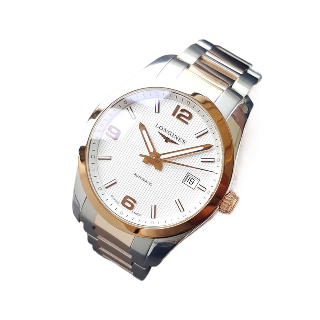[ครบชุด] Longiness Classic Series Date Automatic Mechanical Watch Ladies ของแท้ L4.274.3.21.7