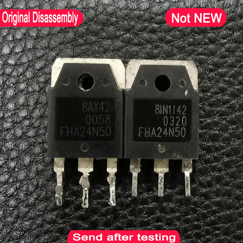 มีสินค้า แท้ อะไหล่ชิ้นส่วน TO-3P FHA24N50 TSA24N50M SLW24N50C CS24N50 FQA24N50 FDA24N50 24A 500V 1-