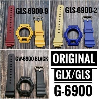 Fit GLS / GLX / G-6900E / GB-6900 กรอบเปลี่ยนและวงดนตรี เรซิน คุณภาพสูง ฟรีเครื่องมือ. บาร์สปริงฟรี