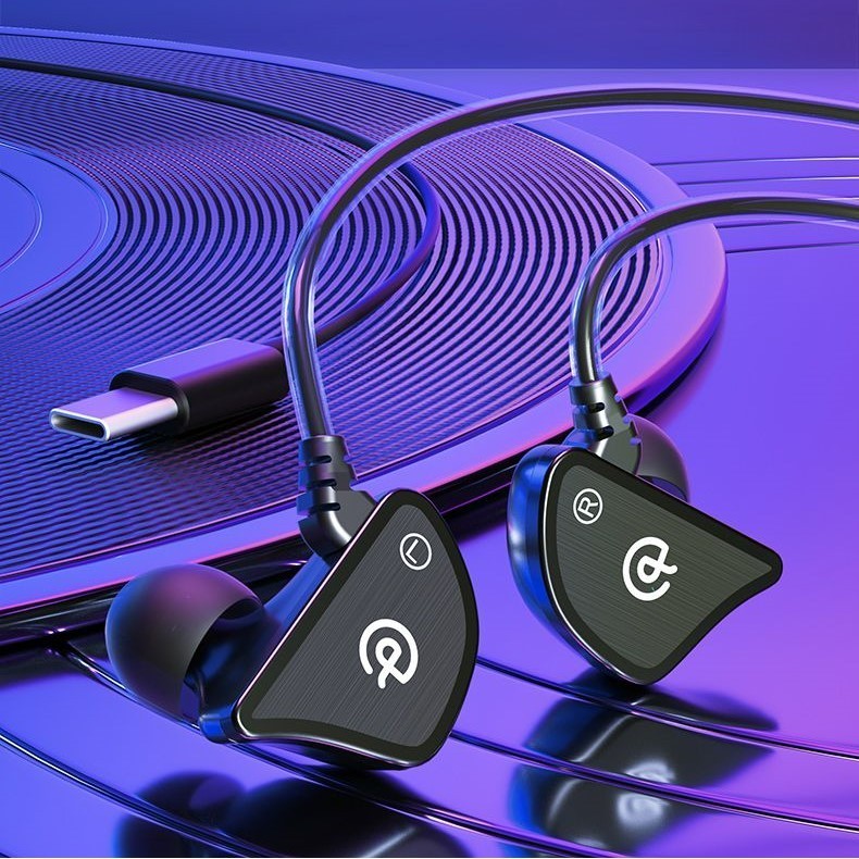 Qilian Q3pro ชุดหูฟังแบบมีสาย mp3 walkman ลดเสียงรบกวนสำหรับเล่นเกม e-sports อุปกรณ์ฟังตำแหน่งเส