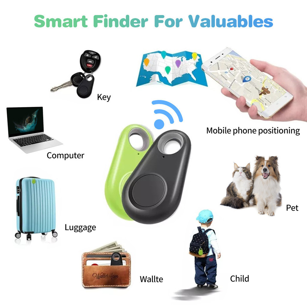 Fonken เครื่องติดตาม GPS ขนาดเล็ก ป้องกันการสูญหาย รถยนต์ สัตว์เลี้ยง กุญแจ กระเป๋าเด็ก กระเป๋าสตางค์ ติดตาม บลูทูธ ไร้สาย ตัวค้นหาอัจฉริยะ ตัวระบุตําแหน่งสัญญาณเตือน ราคา ถูกที่สุด ดีลบีเคเค แกลเลอรีภาพที่ 3