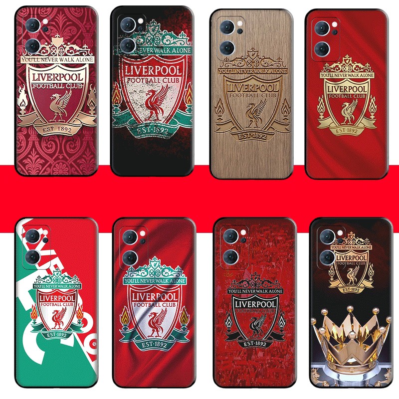 เคสโทรศัพท์มือถือน่ารักRealme C2 C3 C11 2020 C11 2021 C12 C15 TPU Spotเคสโทรศัพท์สีดําK169 Liverpool