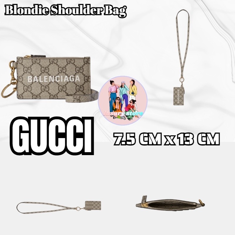 ♞,♘,♙Gucci wallet The Hacker Project series strap card holder/Gucci wallet The Hacker Project serie