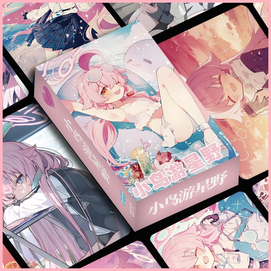 [GUYN] การ์ด Lomo Blue Archive Takanashi Hoshino Hoshino อะนิเมะสินค้าสไตล์เดียวกันมุมกลมชนิดบรรจุกล่อง 10 ซม.55 การ์ดขนาดเล็กมูลค่าสูง HD Collectors Edition