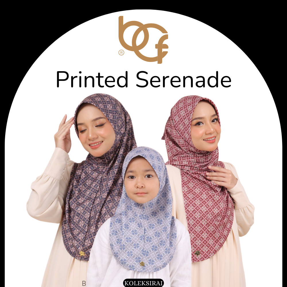 BCF พิมพ์ Serenade Edition - Freesize , L , XL , DOVELLA , XS , S , M , BYCHEFIZA PRINTED SERENADE E