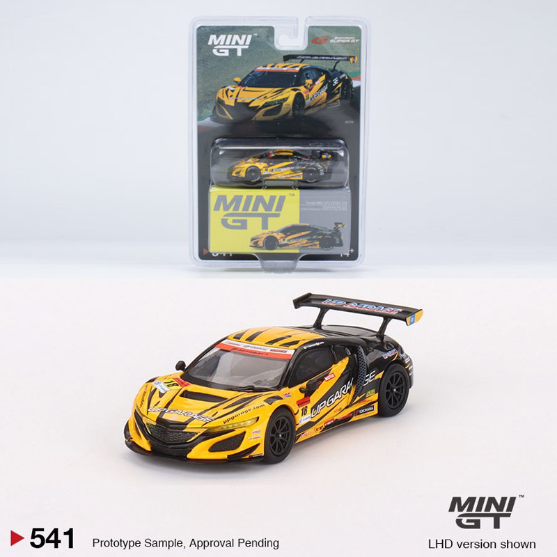 MINIGT ญี่ปุ่น 1:64 NSX GT3 EVO22 18 TEAM UPGARAGE 2022 Super GT Seriesรถรุ่น 541