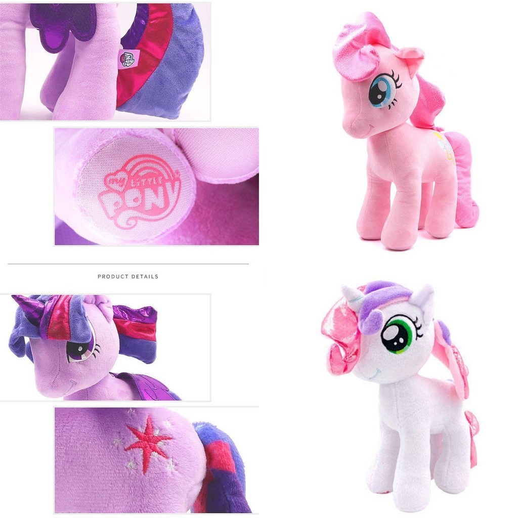 ของเล่นตุ๊กตา My Little Pony Twilight Sparkle Pinkie Pie สําหรับเด็ก