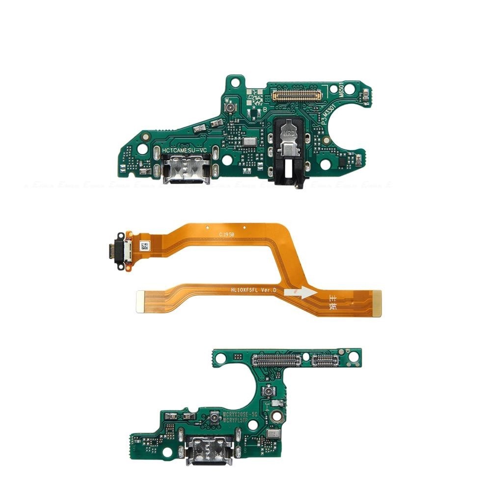 Charger USB Dock แท่นชาร์จพอร์ต Flex Cable อะไหล่ซ่อมสําหรับ HuaWei Honor Play4 Play4T Play5T Play6T