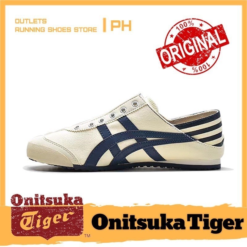 Onitsuka 2024-26 【outlets รองเท้าวิ่ง】 mexico66 Paraty รองเท้าวิ่ง สําหรับผู้ชาย และผู้หญิง