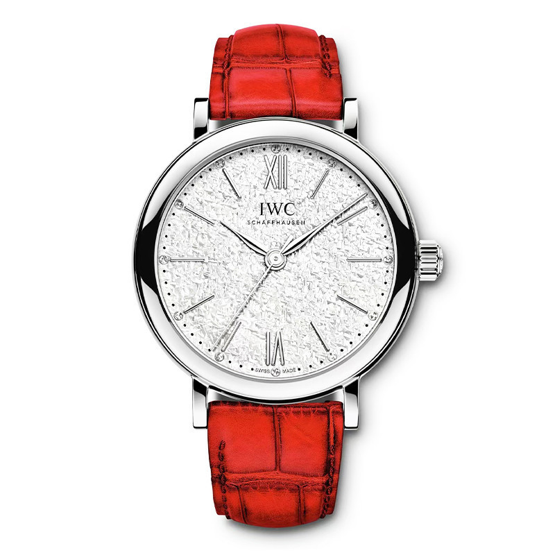 Iwc IWC IWC Baitao Fino นาฬิกาผู้หญิงอัตโนมัตินาฬิกาสุภาพสตรี IW357408