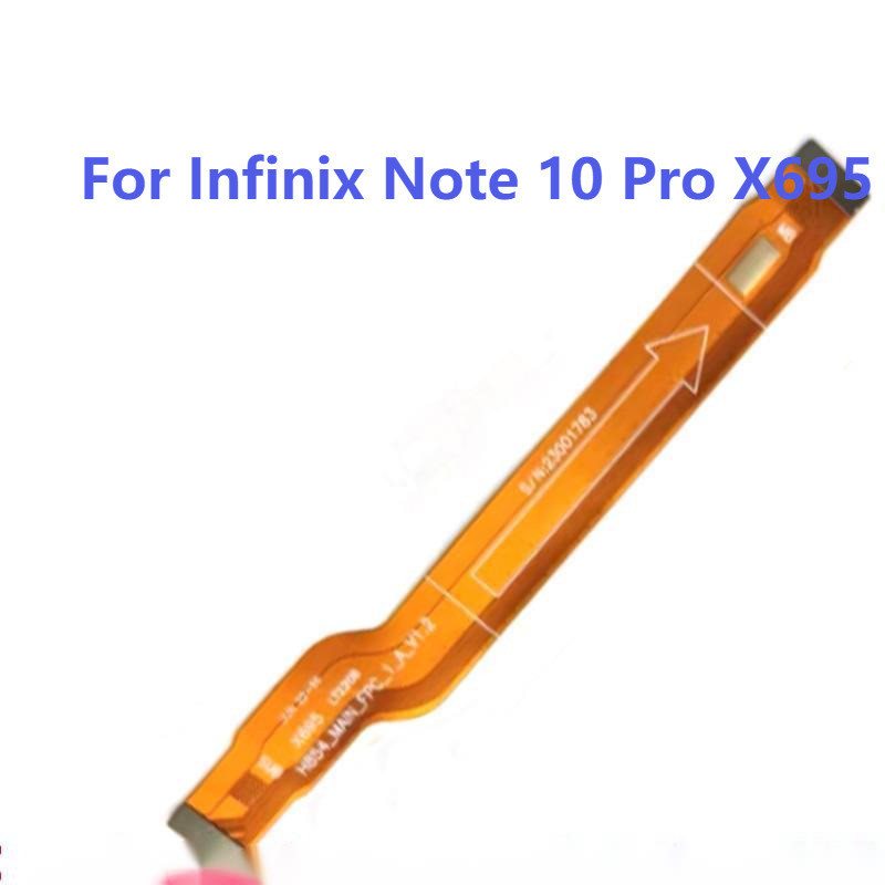 อะไหล่เมนบอร์ดเชื่อมต่อ สายเคเบิลอ่อน USB สําหรับ Infinix Note 10 Pro X695