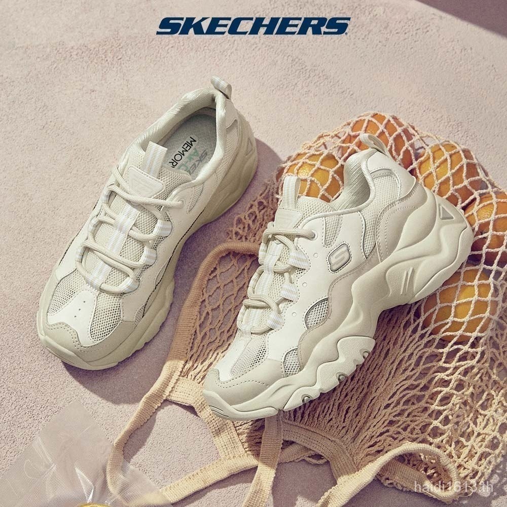 Skechers รองเท้ากีฬา รองเท้าสเก็ต สําหรับผู้หญิง D'Lites 3.0896008-nat 5els
