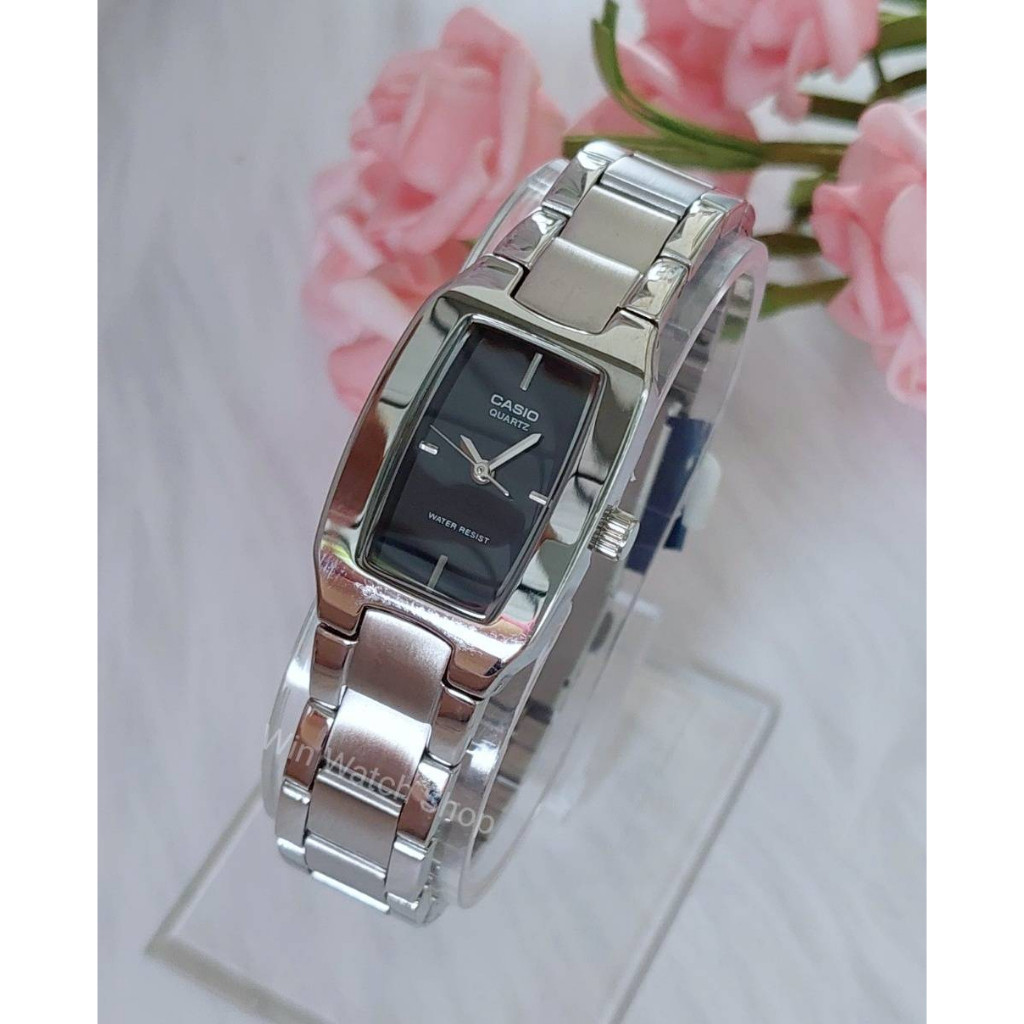 Casio นาฬิกา Casio แท้ รุ่น LTP-1165A นาฬิกาข้อมือผู้หญิง สายแสตนเลส สไตล์ DKNY ของแท้ 100% ประกันศ