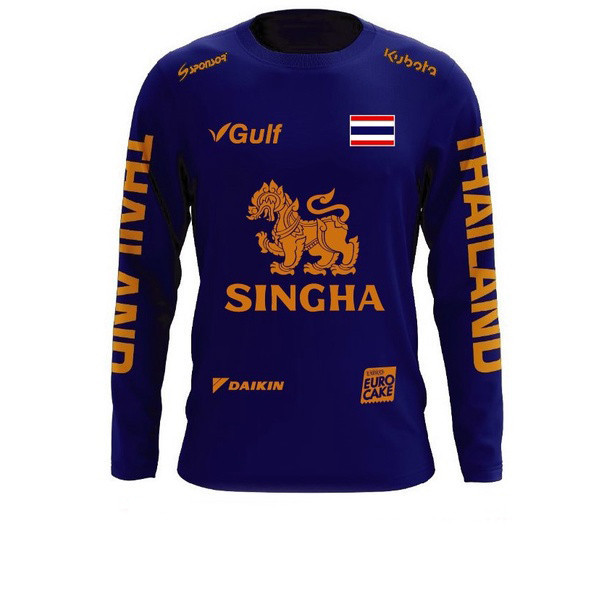 EvoNova เสื้อแขนยาว พิมพ์ลาย สิงห์ SS-009