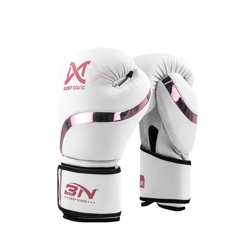 BN สาวผู้หญิง 8/10/12OZ นุ่ม MMA มวยไทย Sparring ถุงมือมวยศิลปะการต่อสู้ Kickboxing ต่อสู้ Combat Mitts