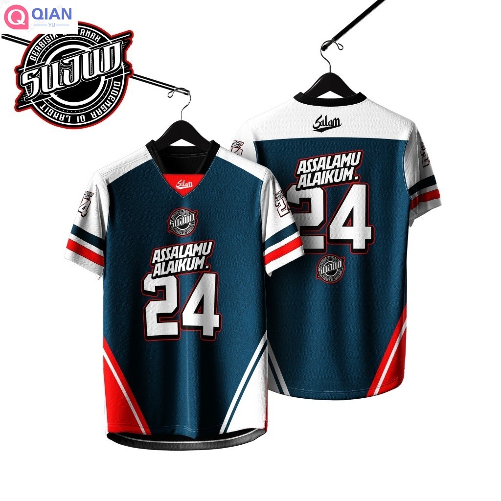 24 เสื้อยืดระเหิด NFL | Baju NFL Assalamuakum 24