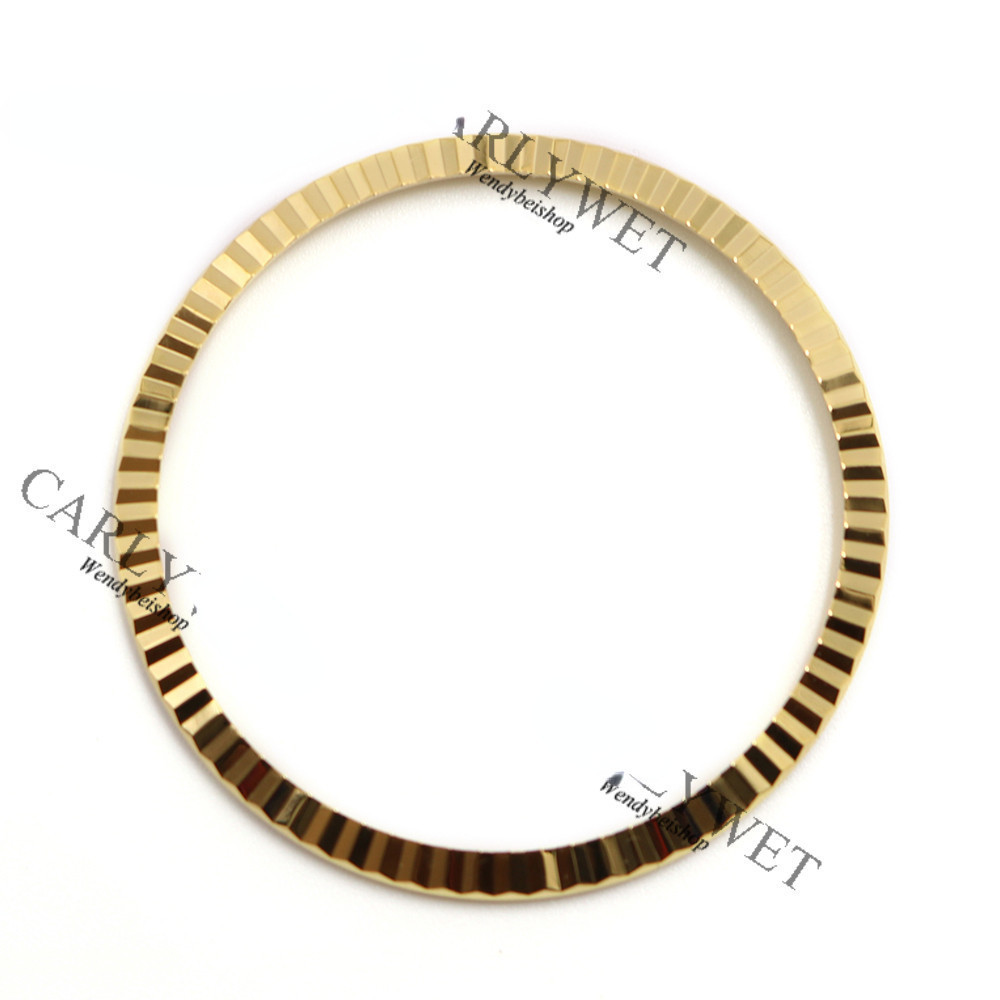 นาฬิกาข้อมือ Rolex เส้นผ่าศูนย์กลางด้านนอก 31.7 มม. 36 มม. คุณภาพสูง สีทอง