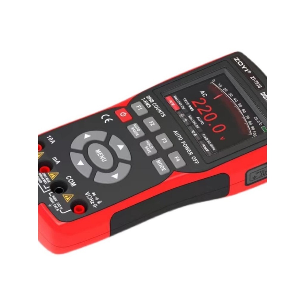 ZT702S703S หน้าจอสีสไตล์ใหม่มือถือดิจิตอล Oscilloscope มัลติมิเตอร์เครื่องมือซ่อมรถยนต์การวัดมัลติฟั