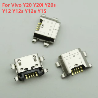 ตัวเชื่อมต่อแท่นชาร์จ USB สําหรับ Vivo Y20 Y20i Y20s Y12 Y12s Y12a Y15 5-50 ชิ้น