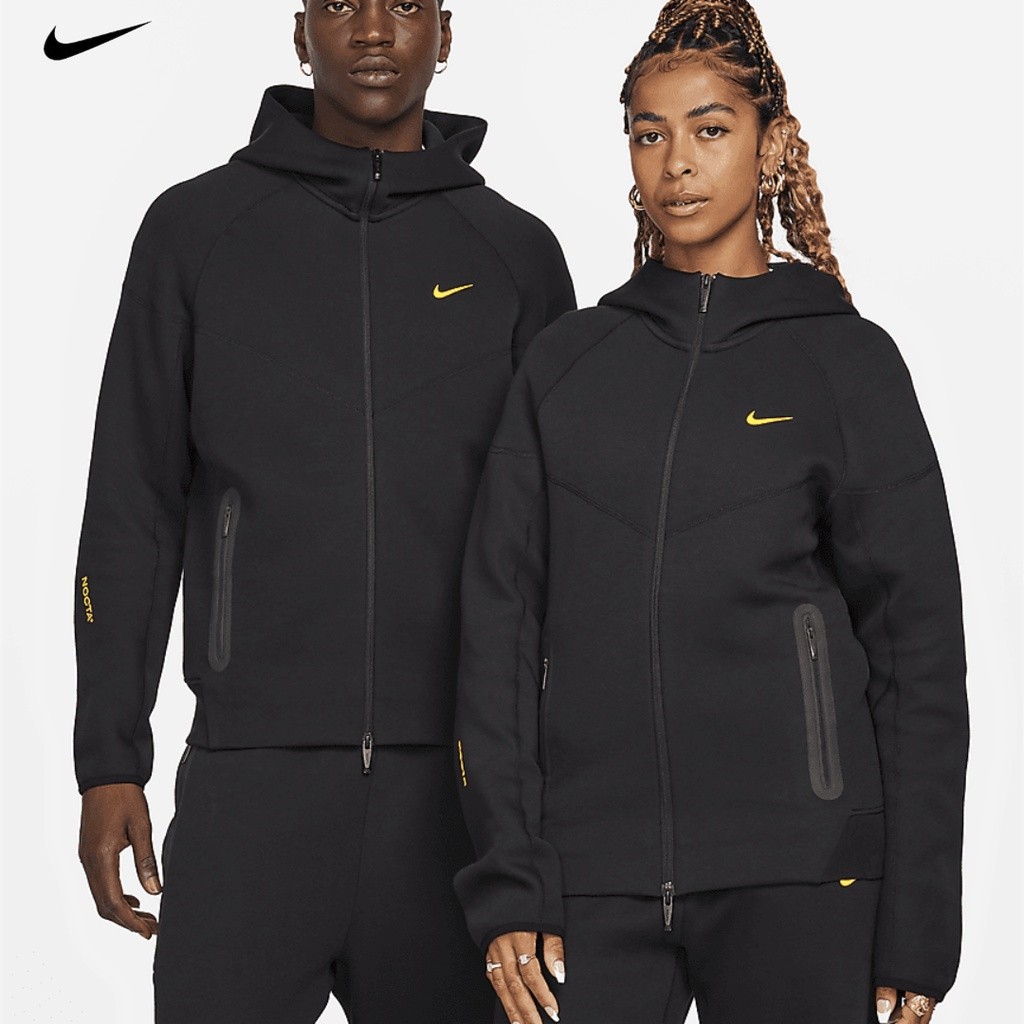 ♞,♘Nike X Nocta เสื้อแจ็กเก็ต แขนยาว มีฮู้ด สไตล์สปอร์ต แฟชั่นสําหรับผู้ชาย และผู้หญิง RT