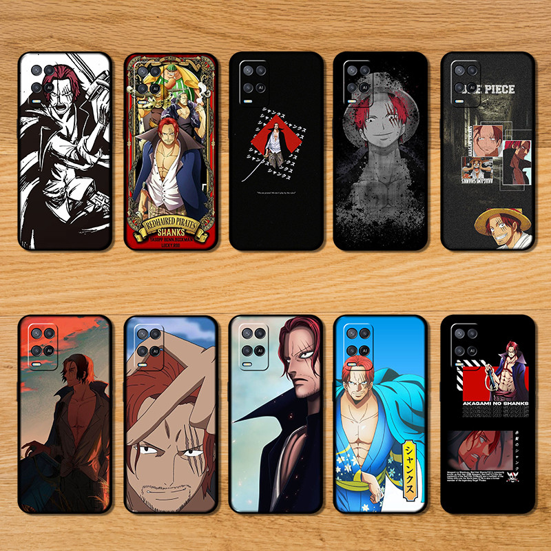 เคสสําหรับRealme 7 8 Pro 8S 8i RB85 One Piece Redhead Shanksโทรศัพท์มือถือป้องกันกรณีนุ่ม