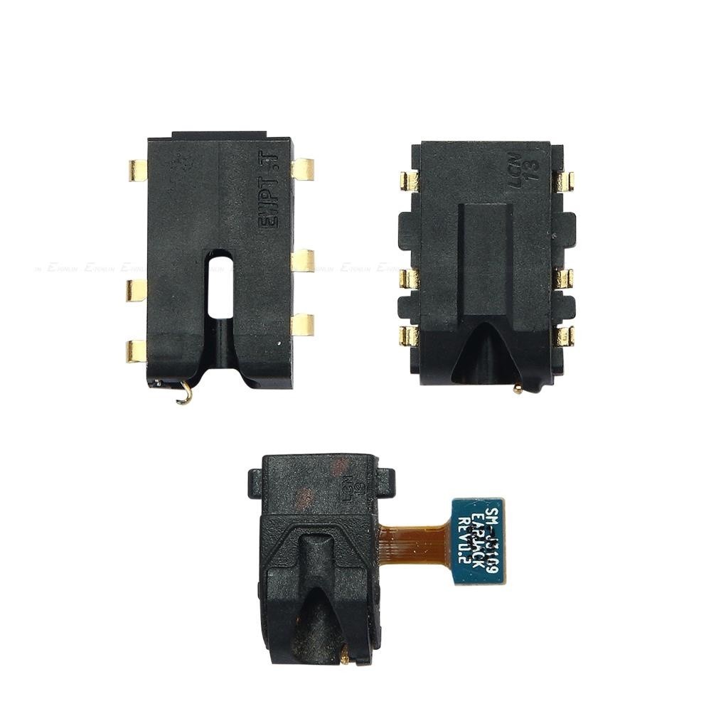 หูหูฟังแจ็คเสียง Flex สายอะไหล่ซ่อมสําหรับ Samsung Galaxy J2 J3 J5 J7 Pro J4 J6 Plus J8 2016 2017 20