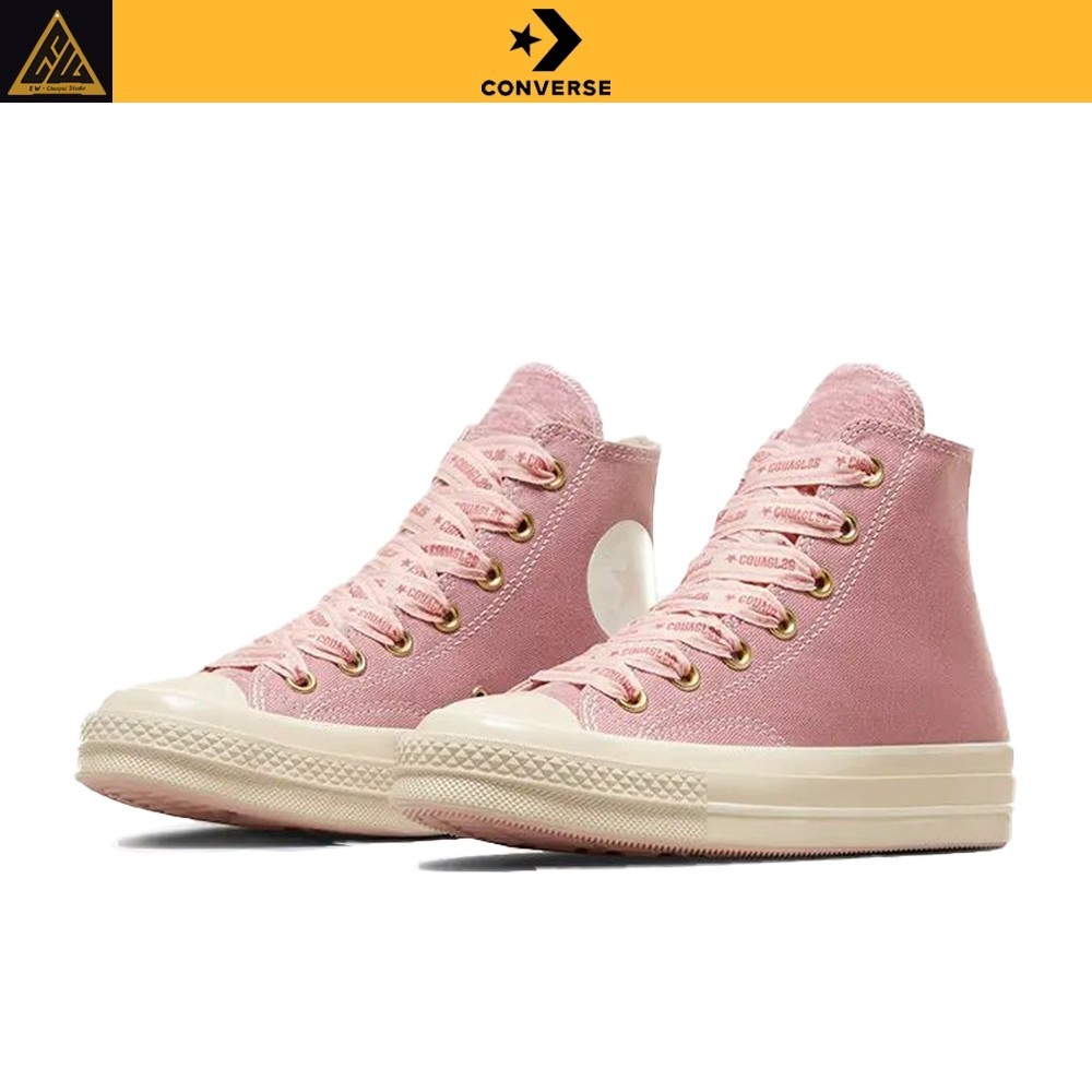 ♞Converse all star 70s Purple pink sneakers คอนเวิร์ส รองเท้าผ้าใบ สีม่วง สีชมพู  A07976C A07977C U