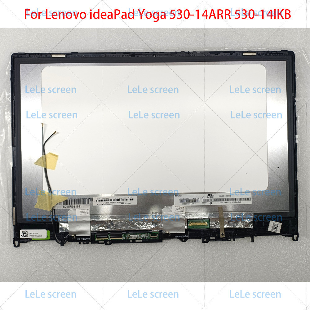 FHD จอแสดงผล สำหรับ Lenovo YOGA 530-14Ikb Yoga 530-14Arr 530-14หน้าจอสัมผัส Digitizer LCD 81H9 5D10r03188