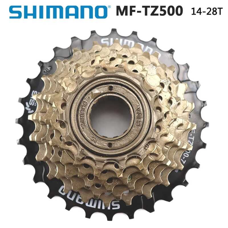 ❥ Shimano เฟือง Tz500 7สปีดสำหรับจักรยาน,