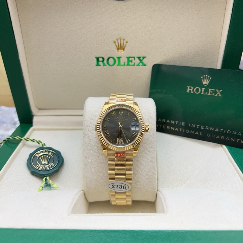 RO/CC นาฬิกาข้อมือผู้หญิง Datejust 31 mm ระบบออโต้ นาฬิกาแฟชั่น