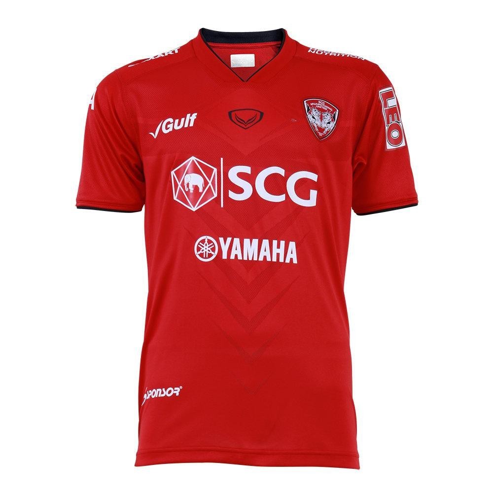 เสื้อแข่งเมืองทองยูไนเต็ด 2019 ชุดเหย้า สีแดง ของแท้จากสโมสร Muangthong United