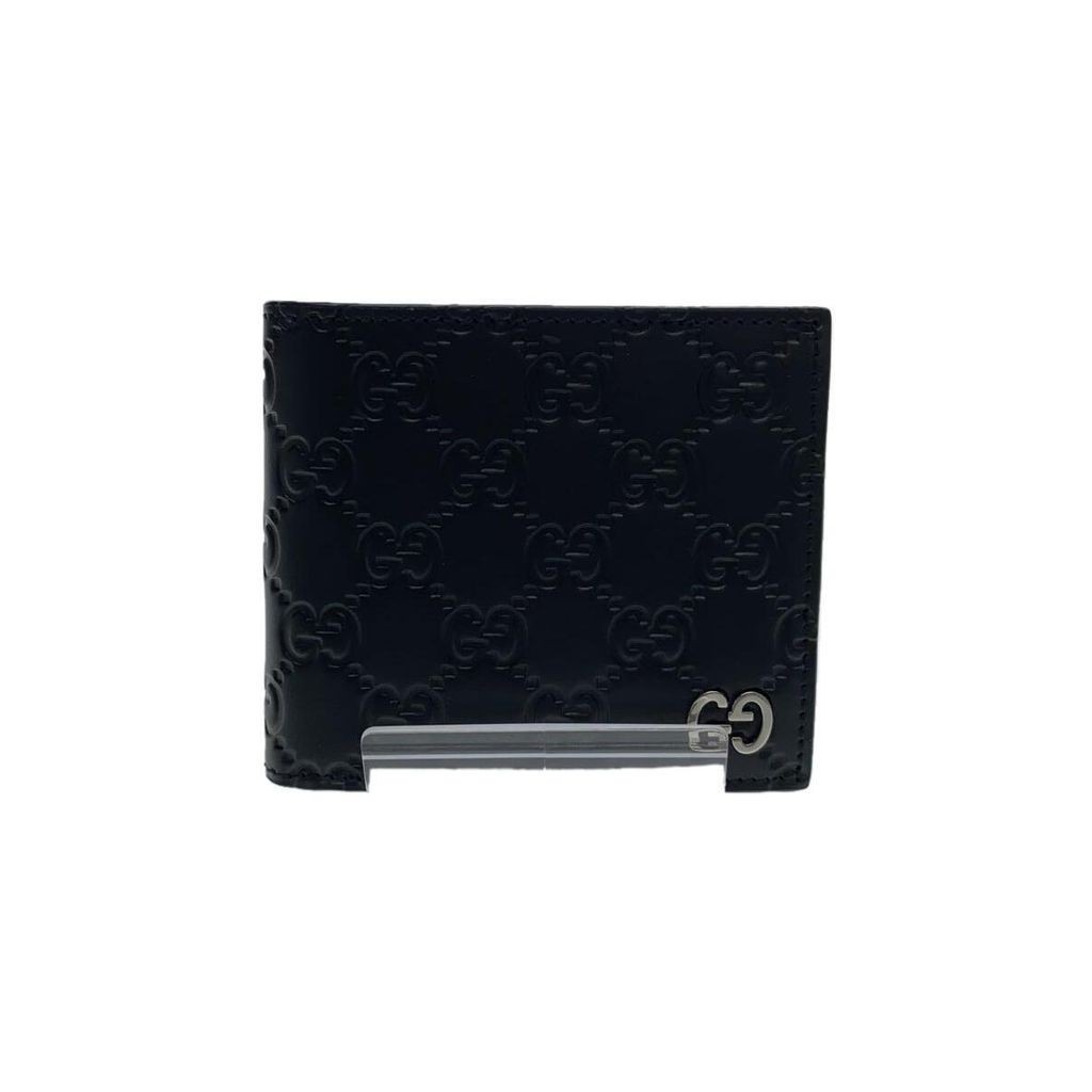 GUCCI Wallet Guccissima Interlocking G Men Direct from Japan Secondhand