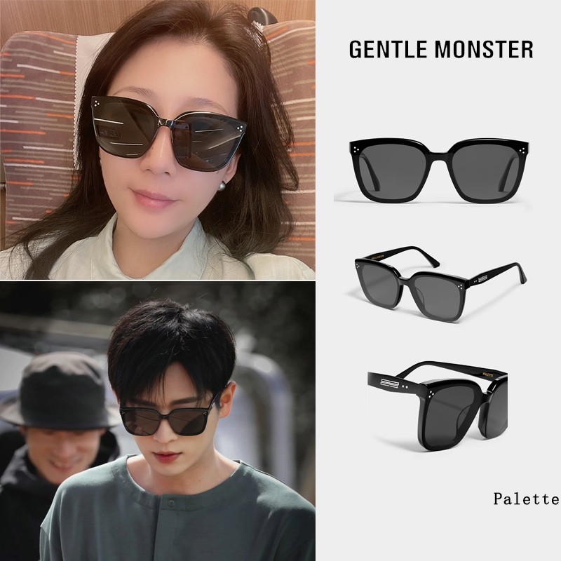 ♞,♘แท้แว่น  Gentle Monster Palette GM sunglasses แว่นตากันแดด แบรนด์เนม แว่นตาแฟชั่น