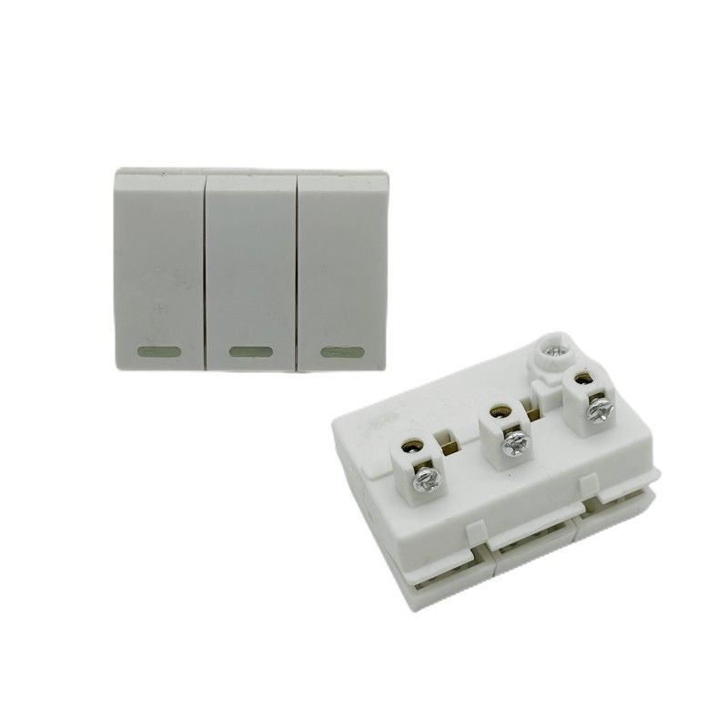 เหมาะสําหรับ Yuba Switch Heating Lighting Bubble Three-Open 3-In-1 Three-Button Three-Link 3-Open