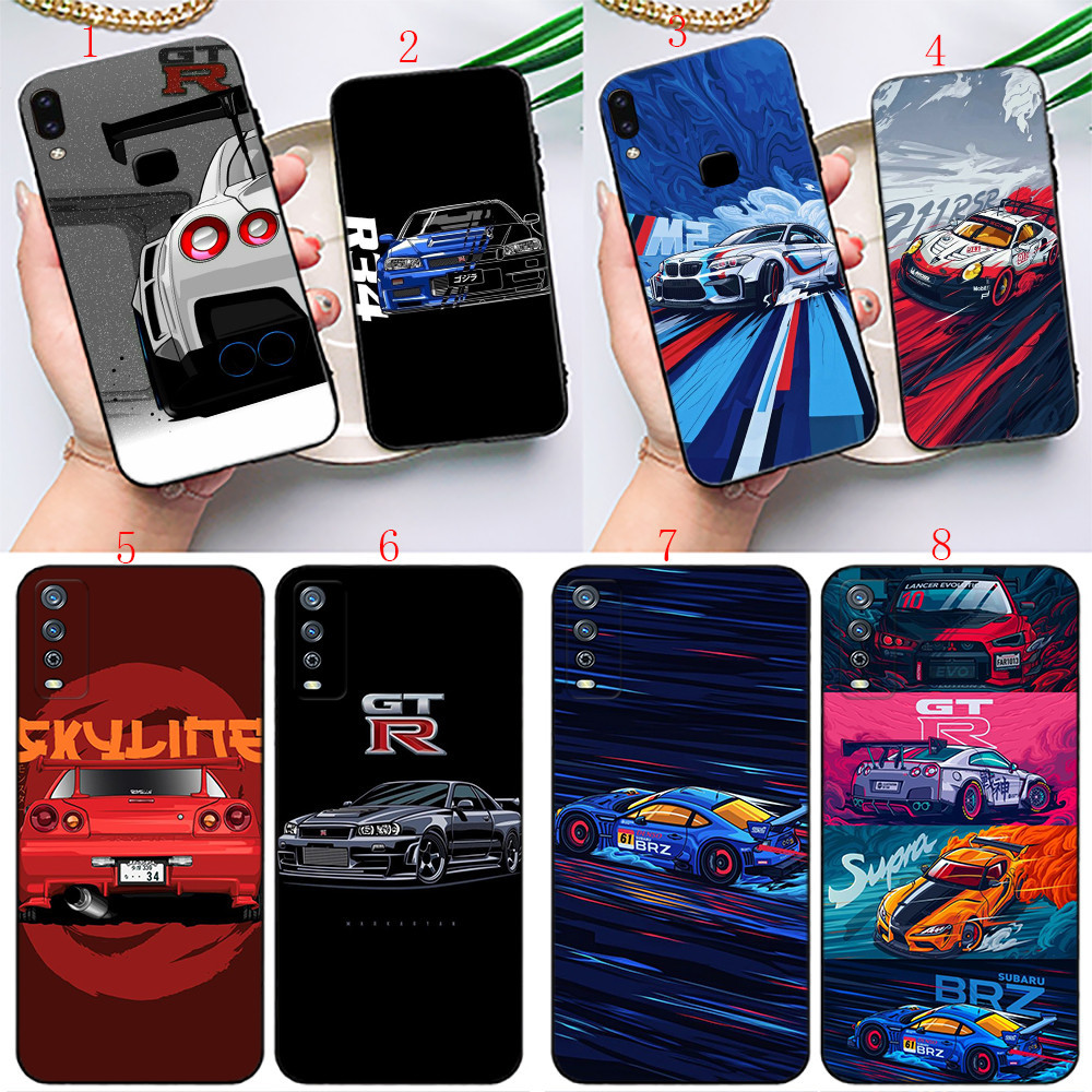 Vivo y11 y12 y15 y17 y19 y20 y20i y20s y11s y5s U3 V29 V27 Y17S Y27 V27E A29 Skyline GTR เคสโทรศัพท์