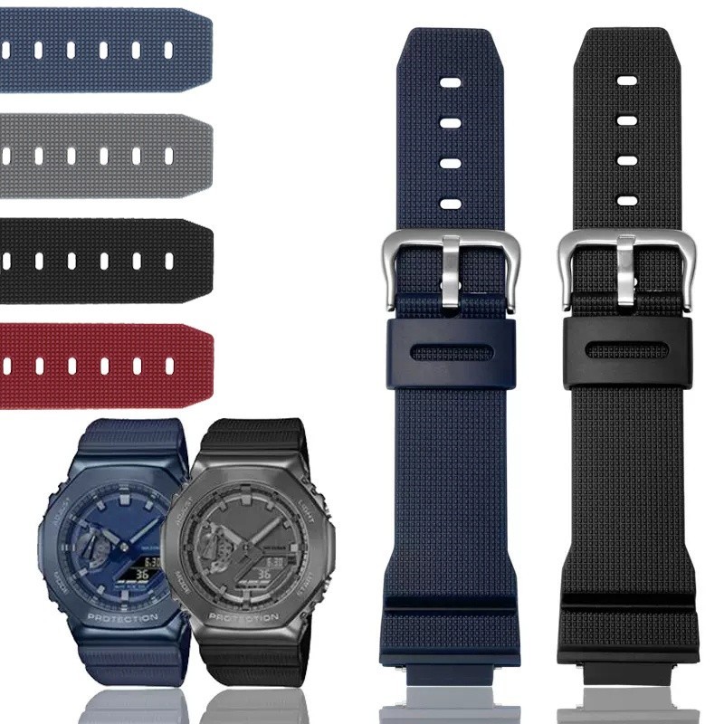 สายนาฬิกาข้อมือซิลิโคน กันน้ํา อุปกรณ์เสริม สําหรับ Casio G-Shock GM-2100 GM-S2100 GA-2100 GM-5600