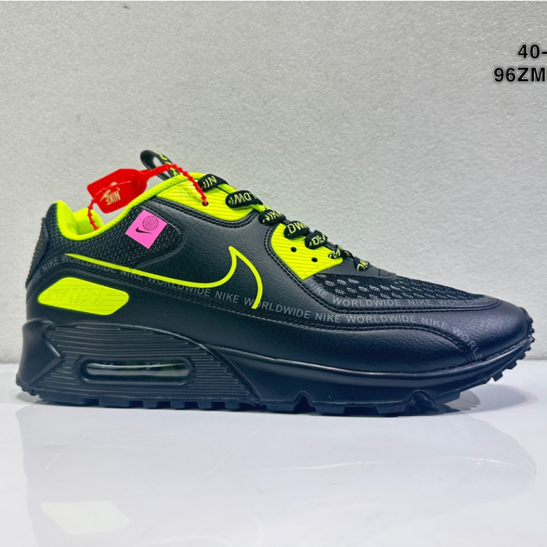 Nike Air Max 90 "Black/Green" Running Shoe Air Cushioned Sneakers for Men