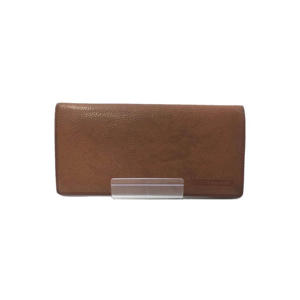 Burberry Wallet Leather Mens Camel Direct from Japan Secondhand