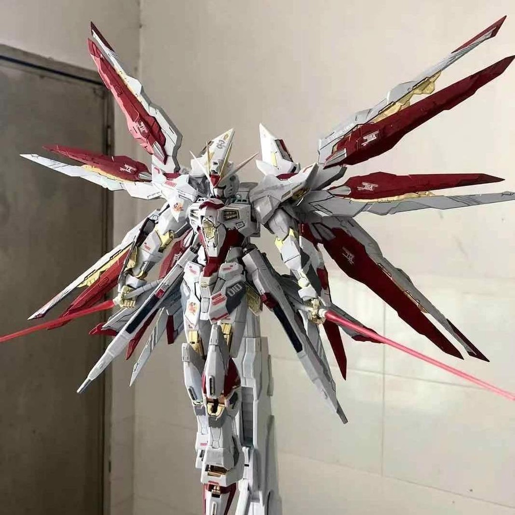 Daban 8802 Strike Freedom MG โมเดลบอร์ดสเปรย์ 1/100 เปลี่ยนสีได้ สีขาว สีแดง  Gundam series models